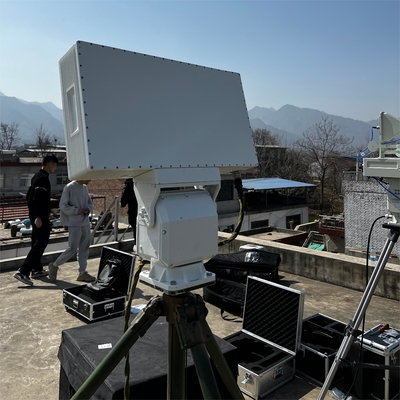 رادار تحذير منخفض الارتفاع LT-Ku07 + LT-E8 TARGET INTELLIGENT LINKAGE TRACKING MULTI SPECTRAL OPTOELECTRONICS (اختياري)